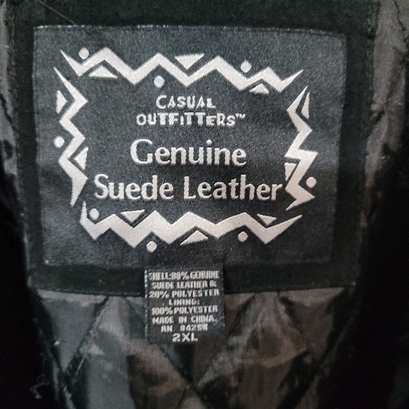 Vintage Casual Outfitters Western Aztec Pattern Mens Coat Size 2XL Bomber Jacket - Picture 3 of 10